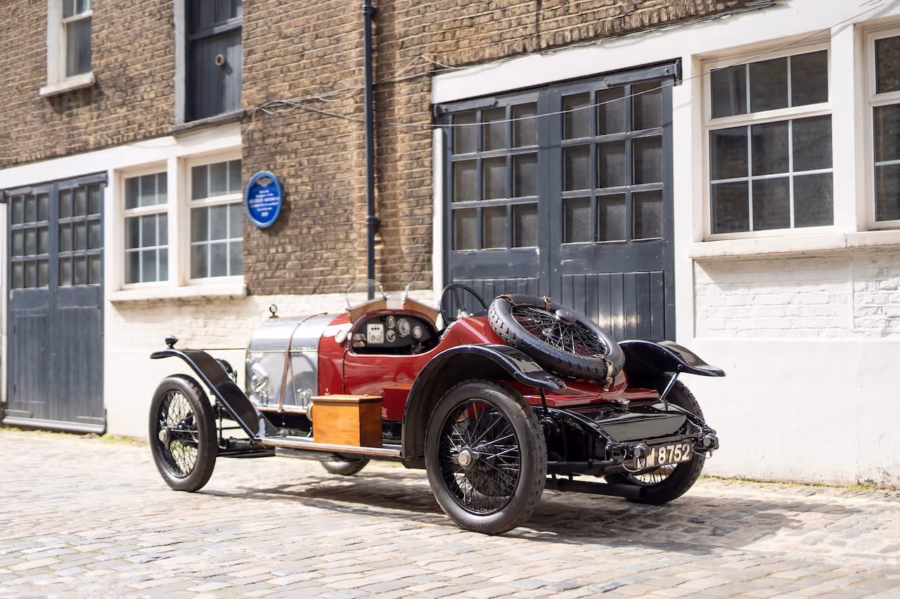 Vooroorlogse Bentley uit de Cricklewood-periode
