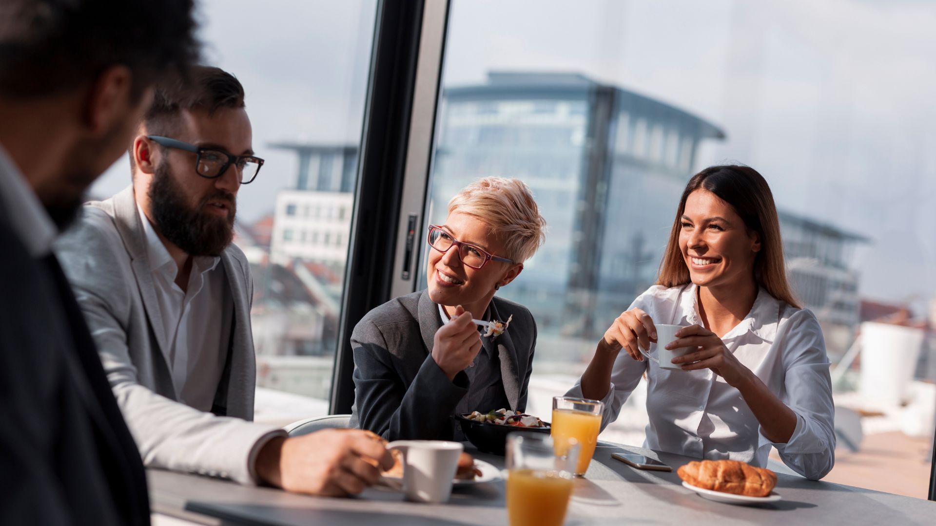 Regular employee breakfast