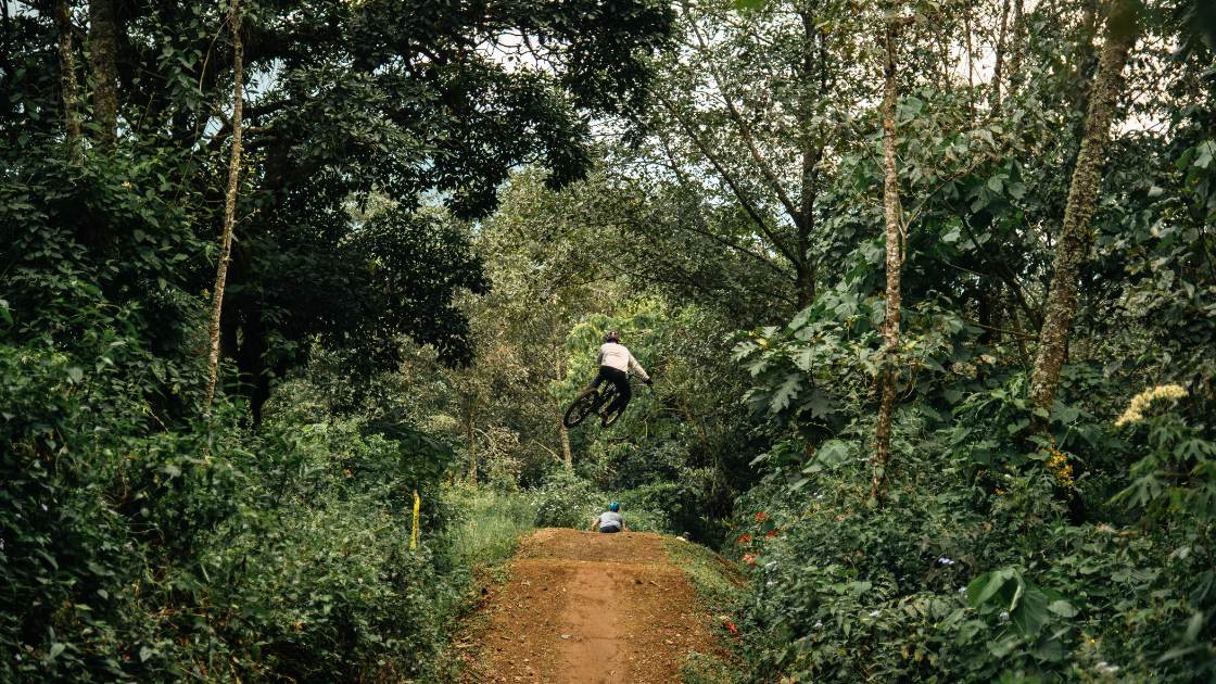 Mountain Biking through Guatemala's famous volcanoes! 