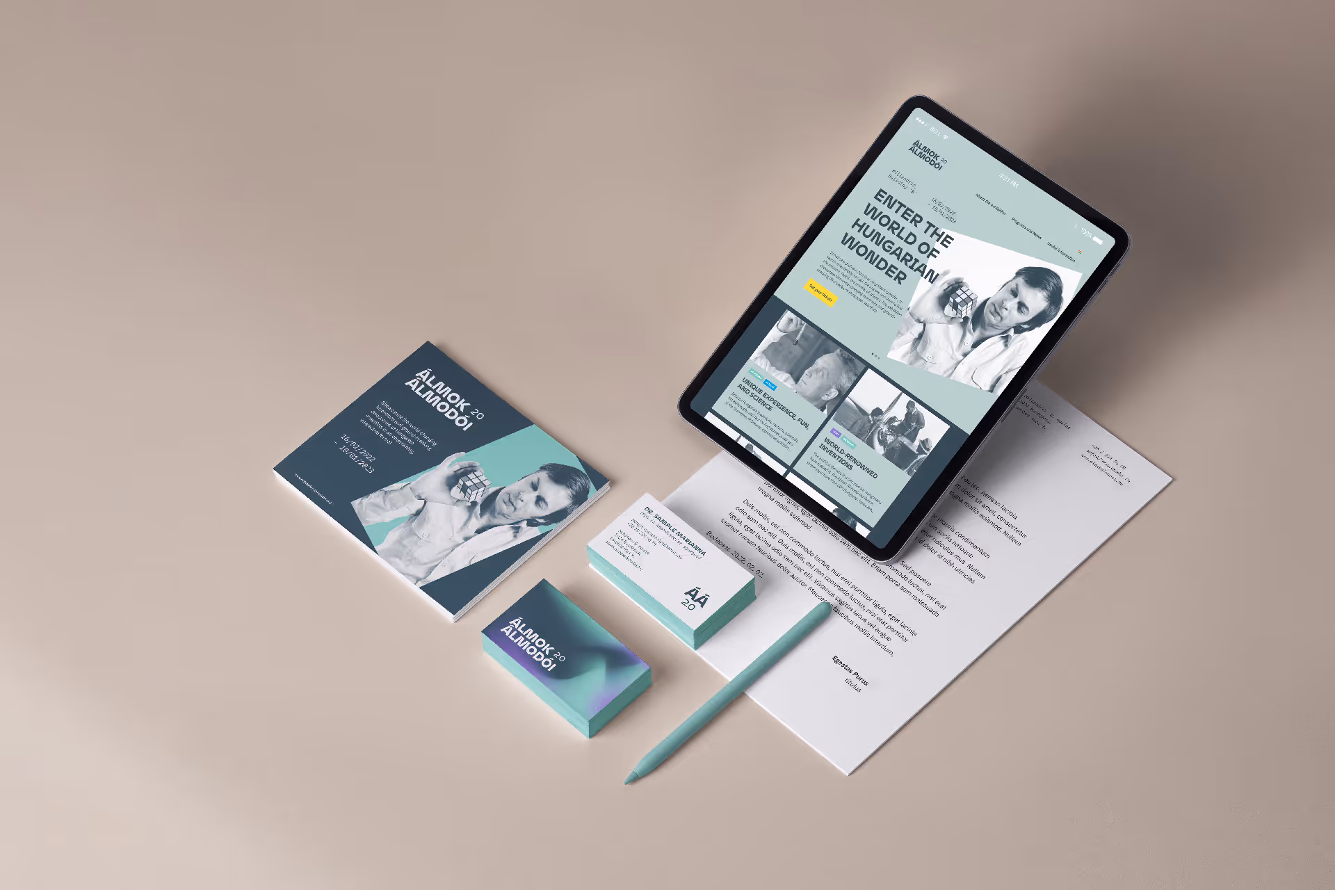Exhibition brand architecture