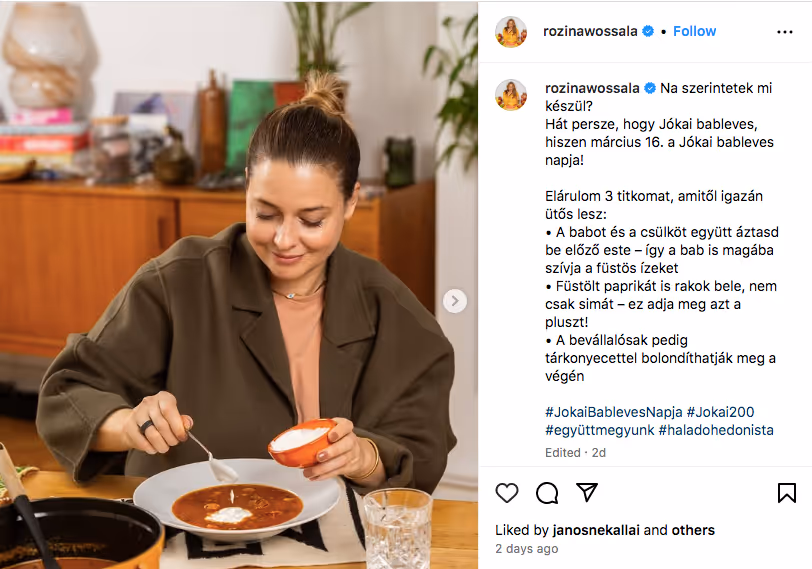 Social media influencer campaign