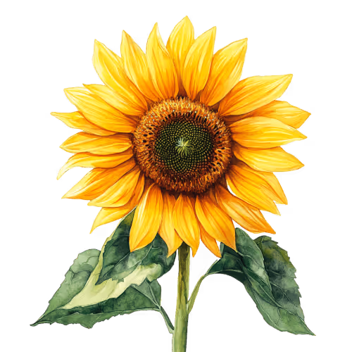Sunflower symbolizing light path message and soul growth, offering inspiration and guidance through a spiritual reading