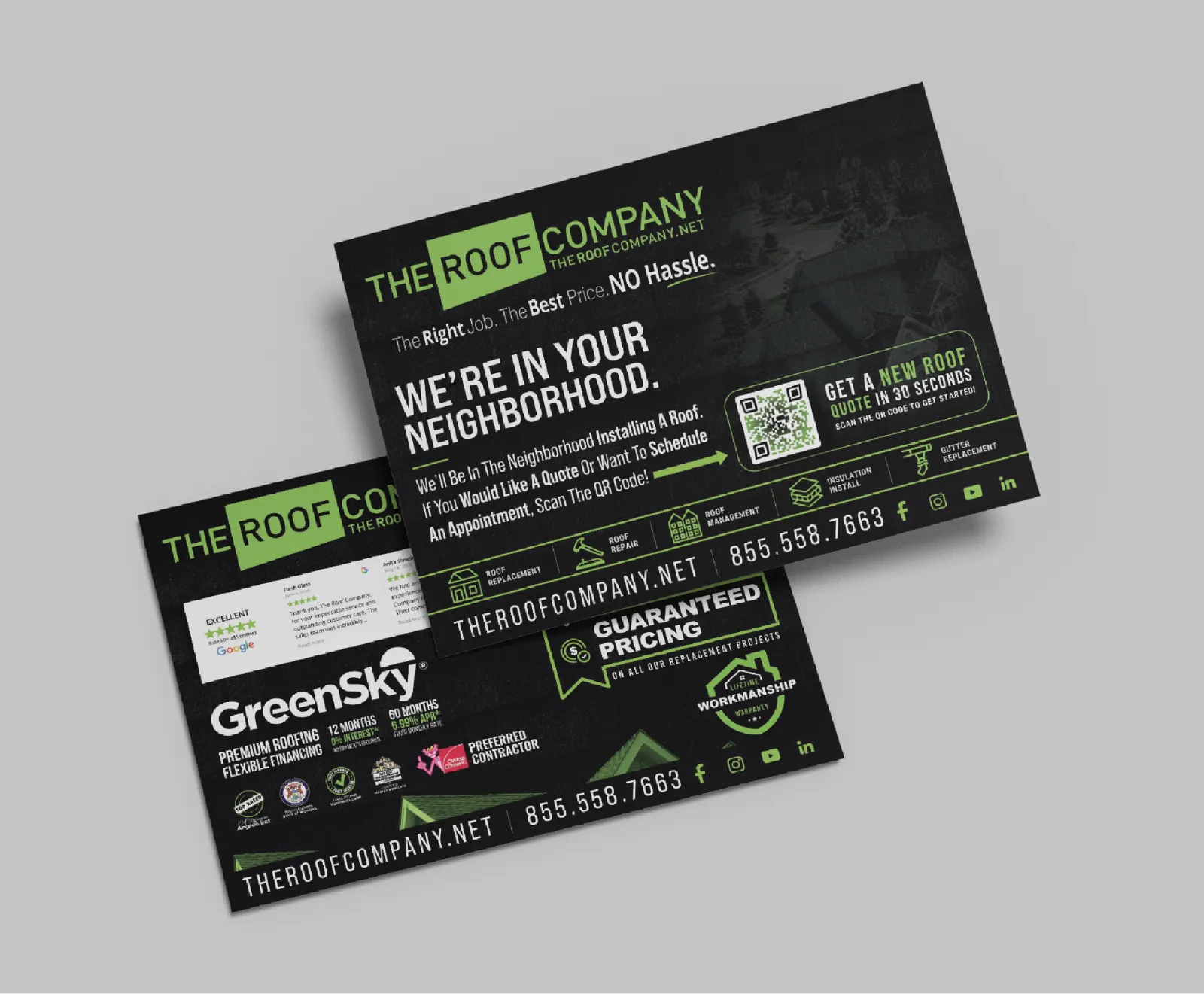 The Roof Company branded event tent