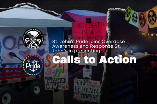 Calls to Action: Overdose Awareness and Response St. John's