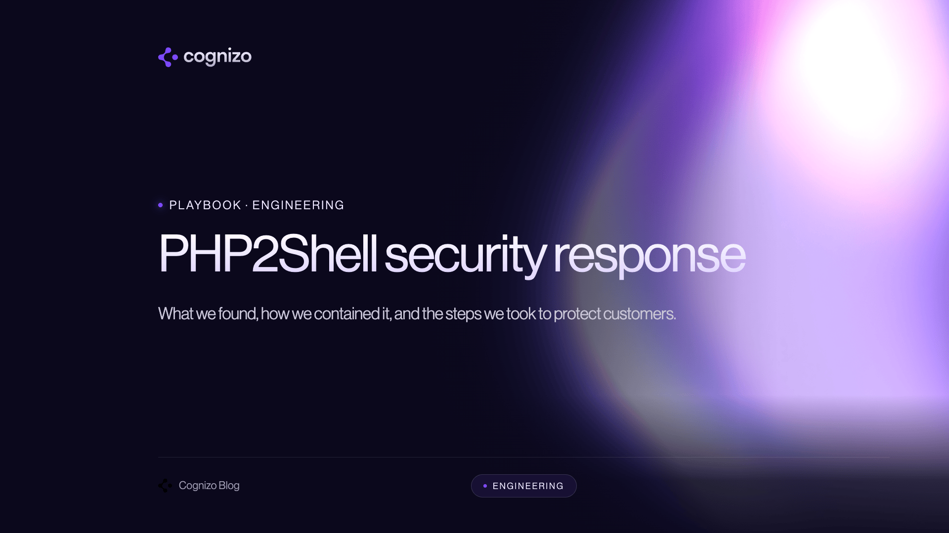 PHP2Shell security response
