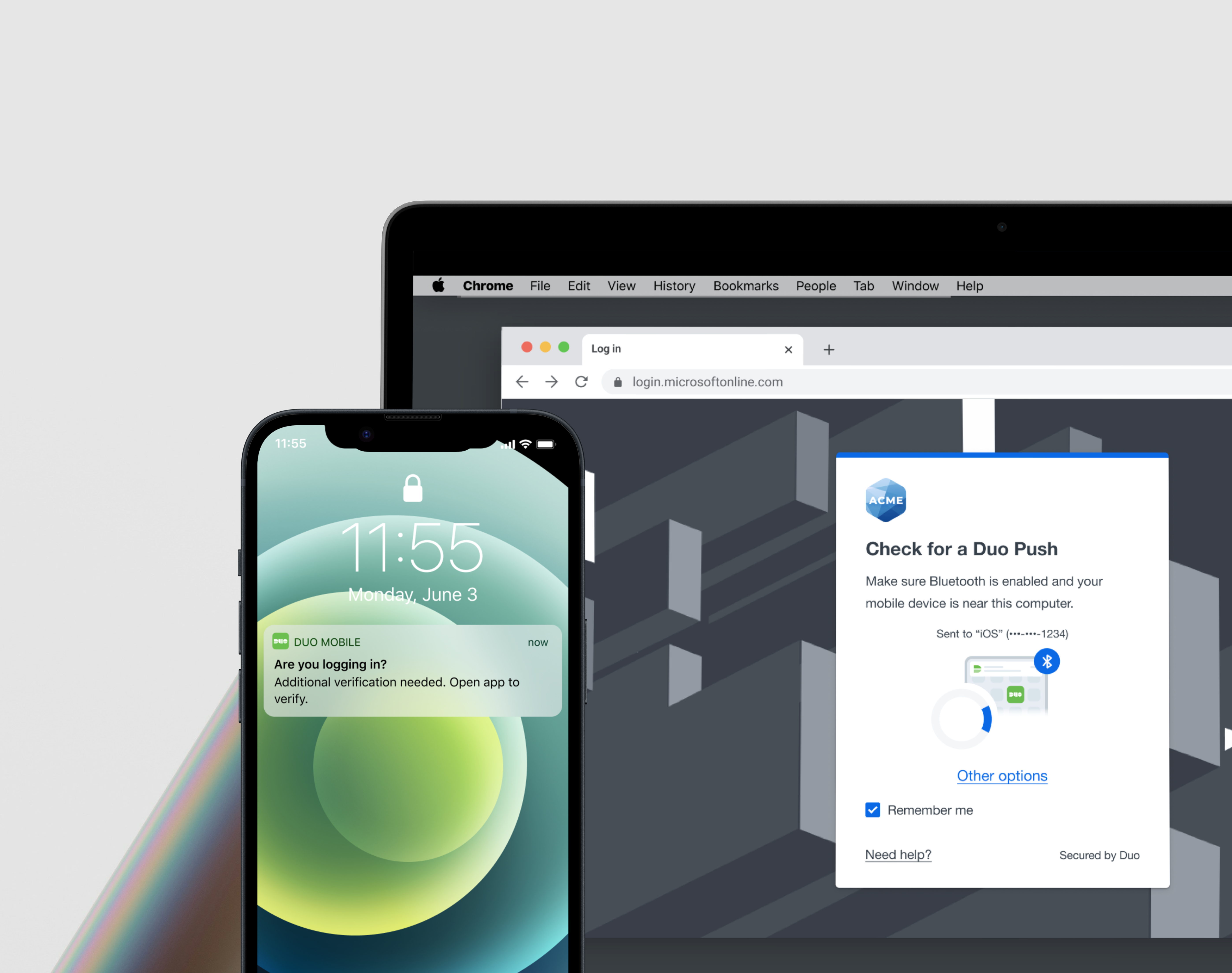 Duo Mobile Push - Bluetooth
