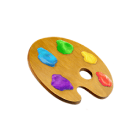 Fine Arts Icon - Simplefolio X Webflow Template