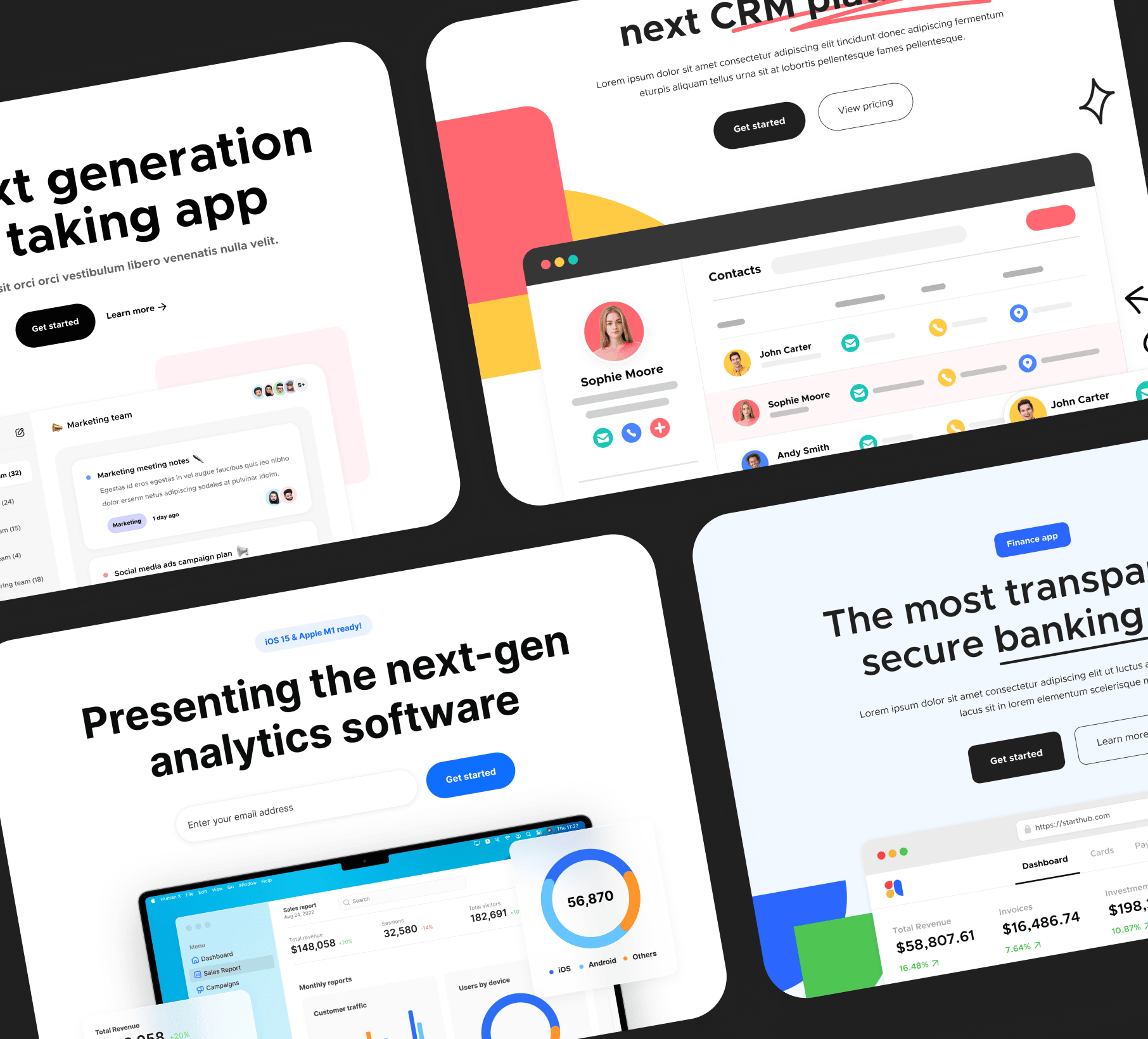 Lastest Work - Simplefolio X Webflow Template