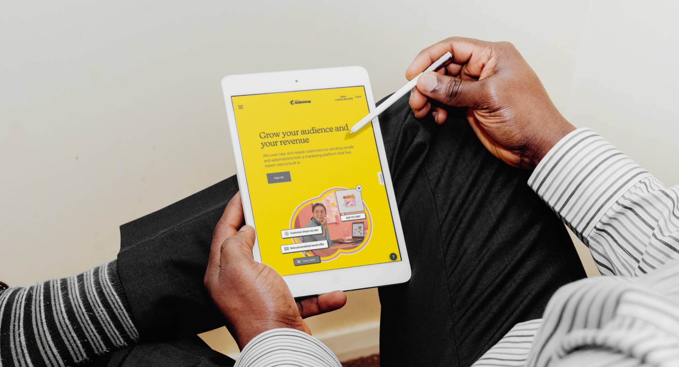 Tool Improve Tablet Photo - Simplefolio X Webflow Template