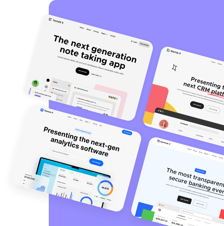 Web Design - Simplefolio X Webflow Template
