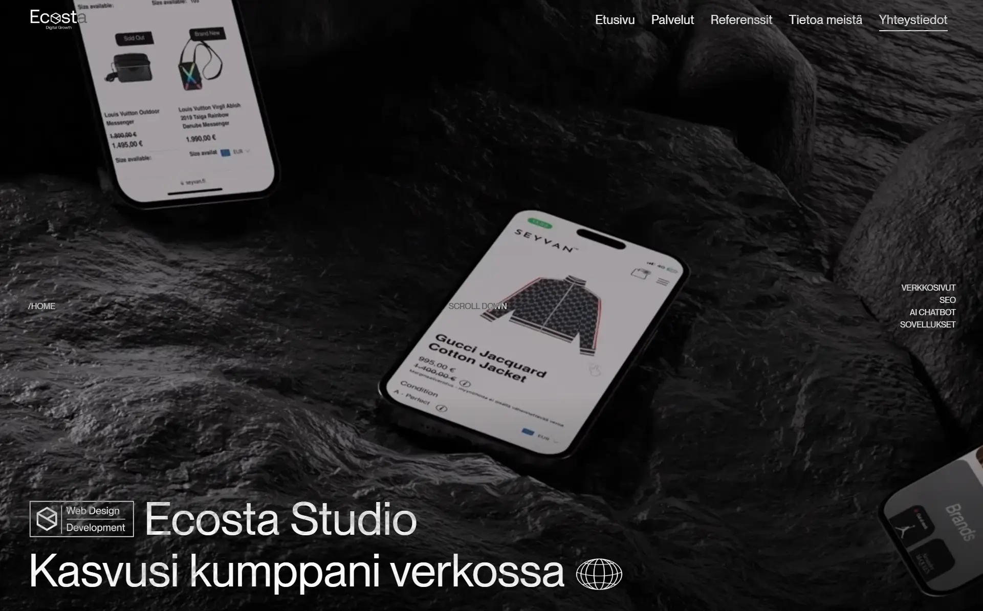 ecosta website preview