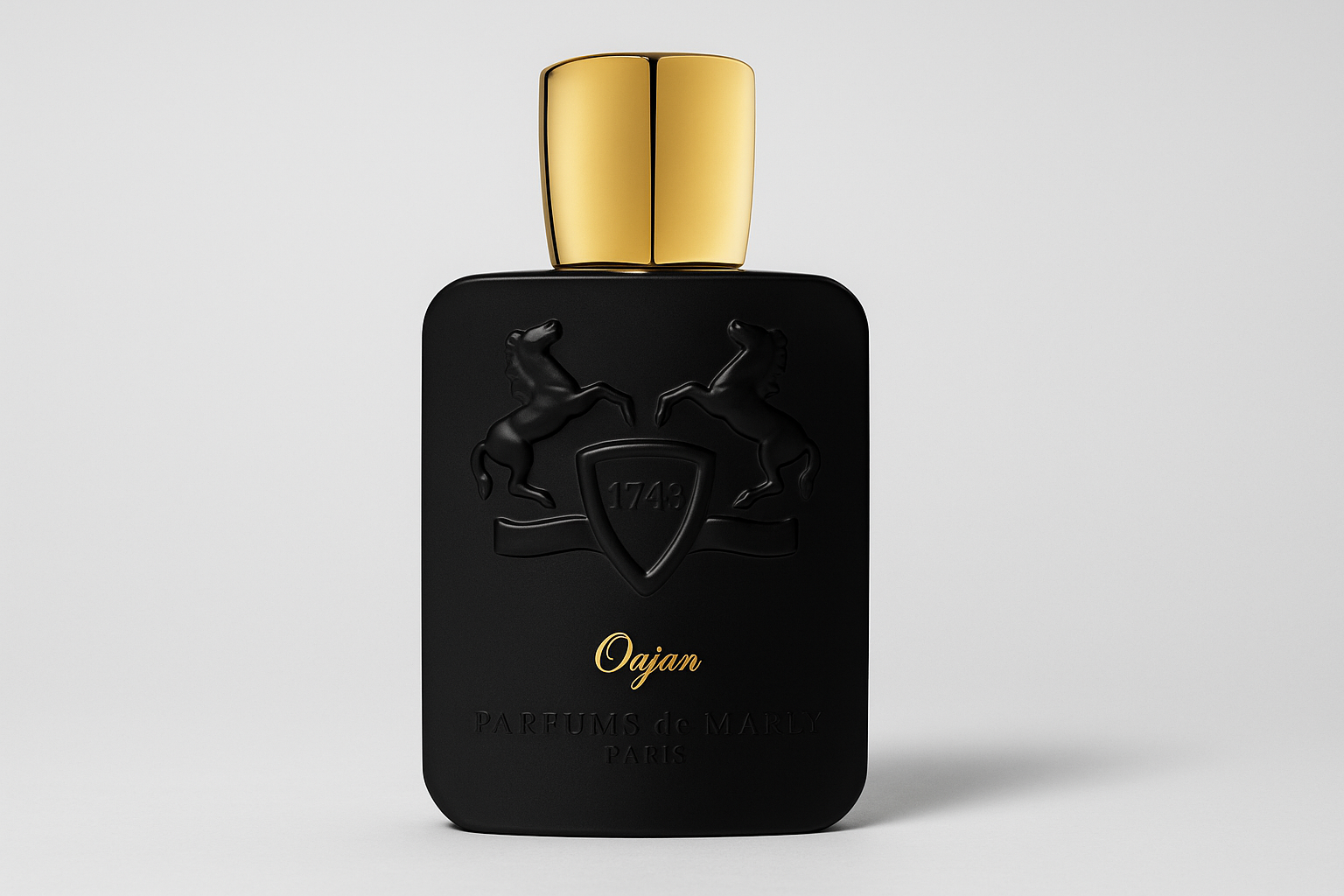 Oajan bottle against a light background.