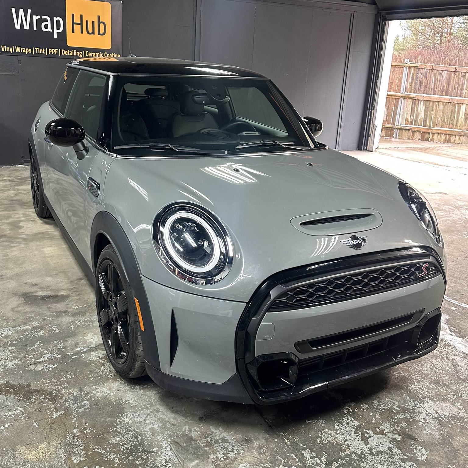 Front End PPF On Mini Cooper S