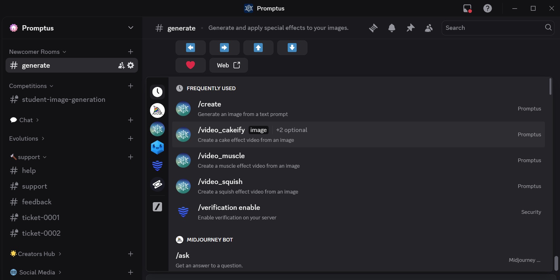 Promptus Discord Integration