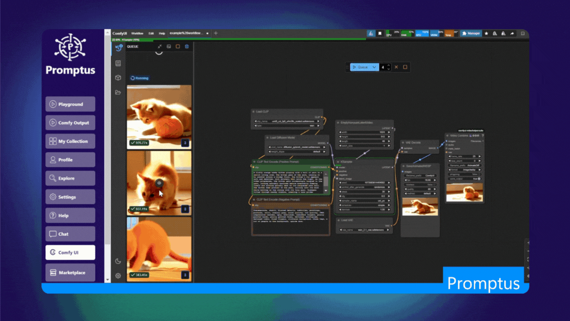 ComfyUI Interface