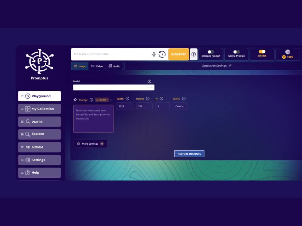 Lego AI Generator- Promptus