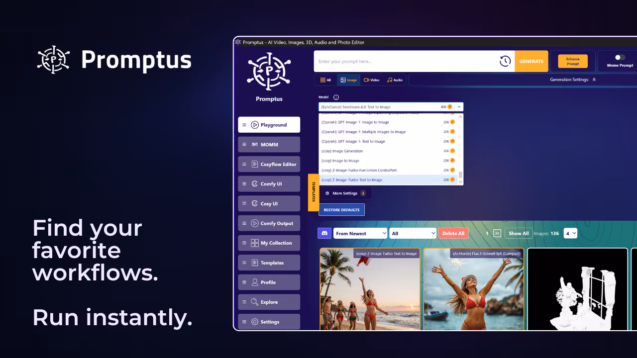 best local ai app for running ai visuls