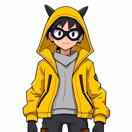 AI generate character wearing different clothing items