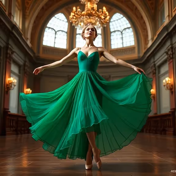 Digital interface showing Flux AI model workflow with node-based visual programming elements and generated images