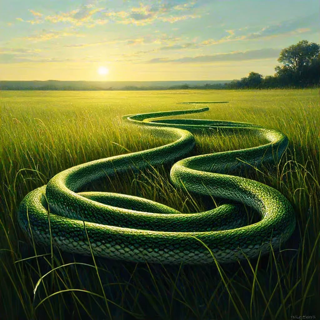 Interpreta el sueño y conviértelo en una obra maestra visual única que refleje las emociones vívidas, el simbolismo y las imágenes del sueño: caminando por un bosque pero los árboles estaban rojos.