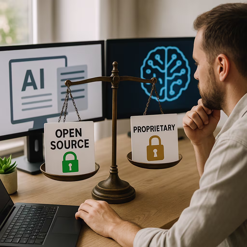 Modèles d'IA open source et modèles d'IA propriétaires