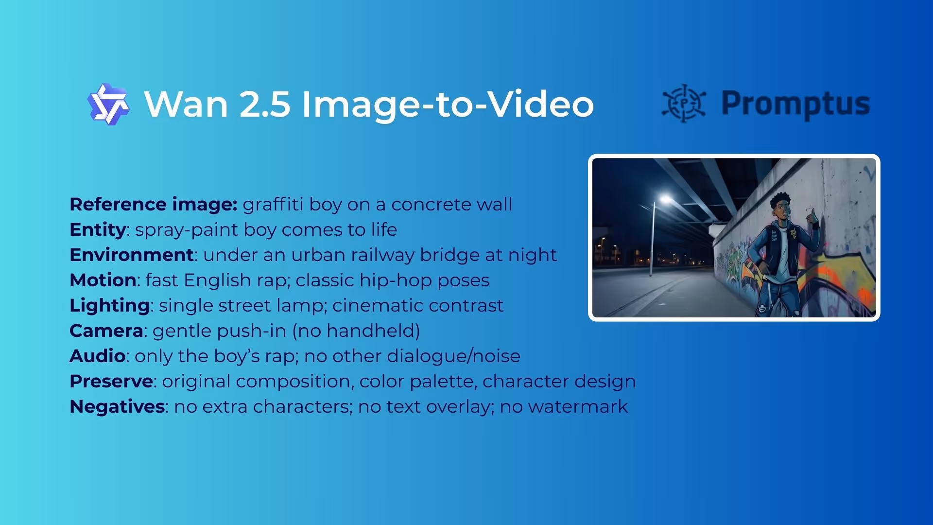 wan 2.5 image to video