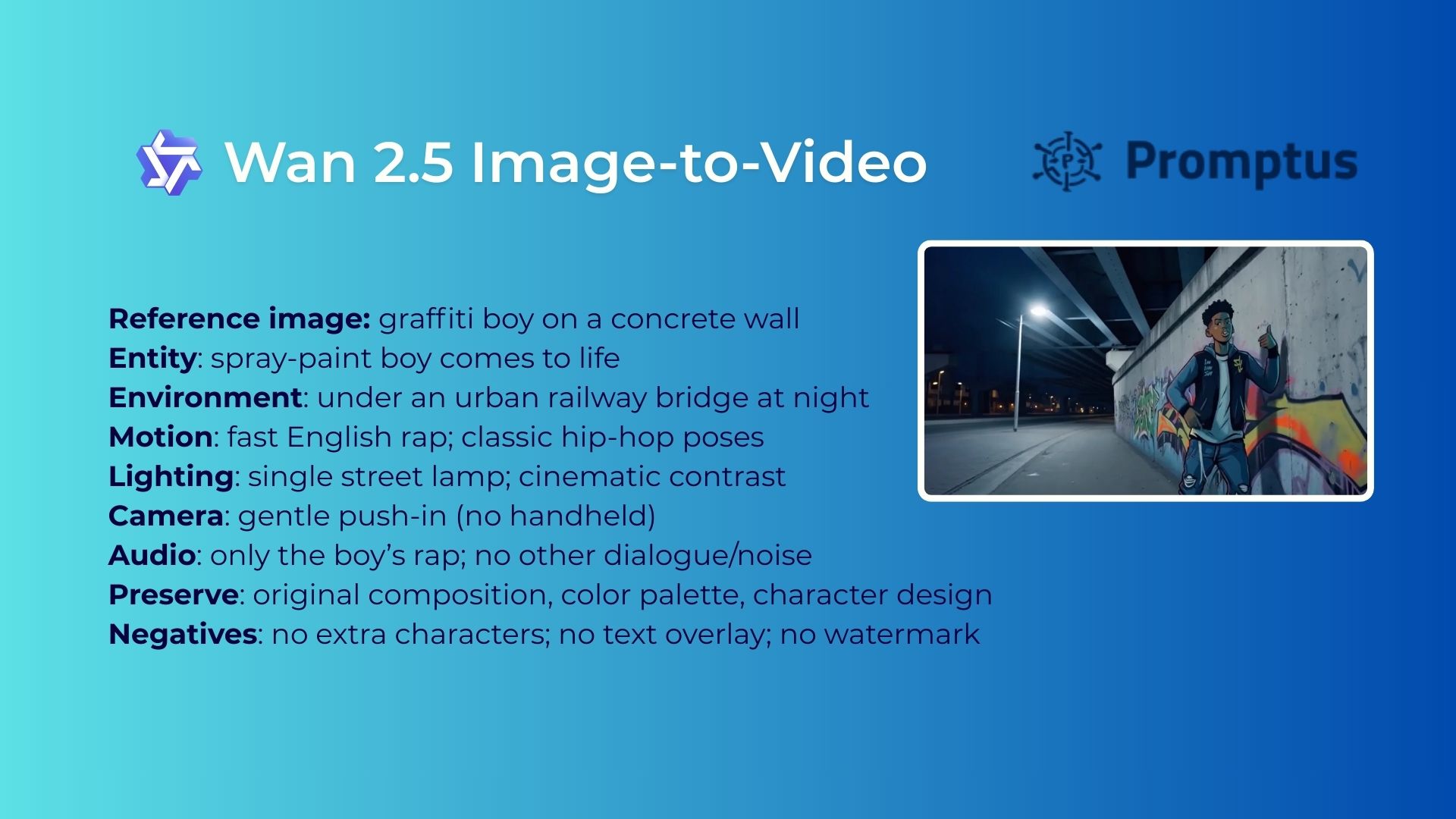 wan 2.5 image to video