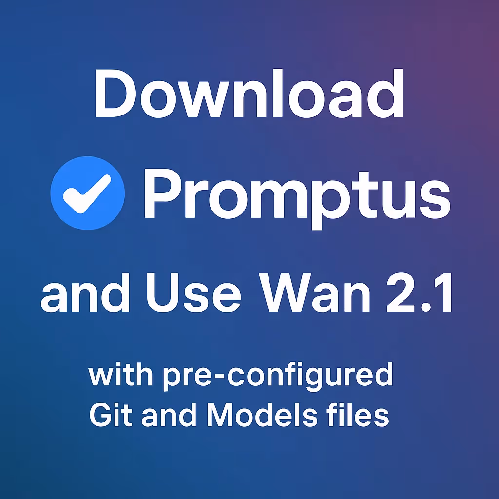 Computer screen showing Wan 2.1 interface with video generation workflow and model settings