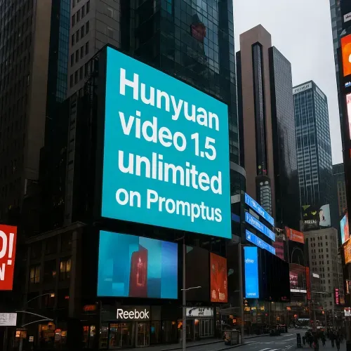 Mit Hunyuan generiertes Videobild