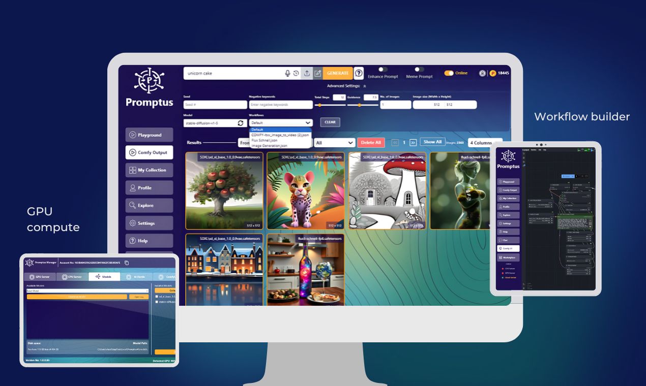convert 2D images into professional 3D models using Promptus