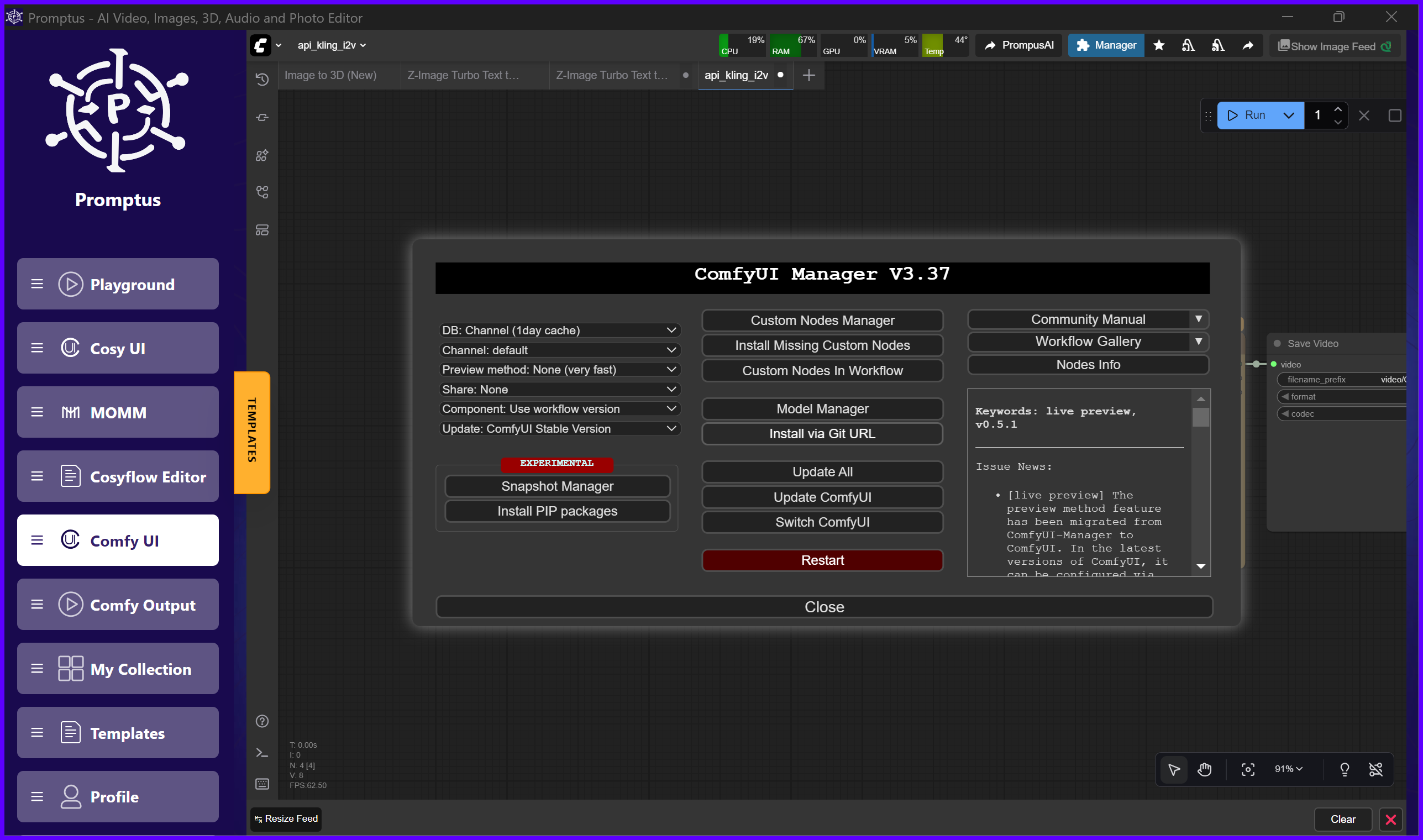 install controlnet models through comfyui manager