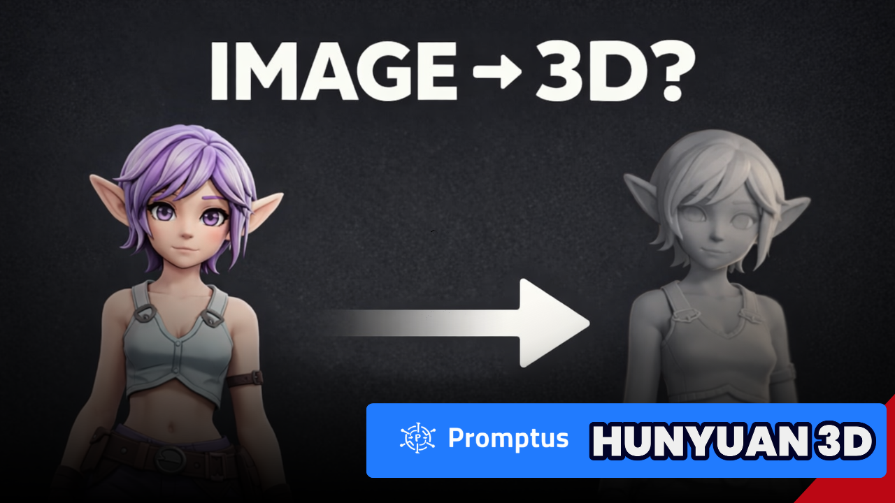 image to 3d models in promptus