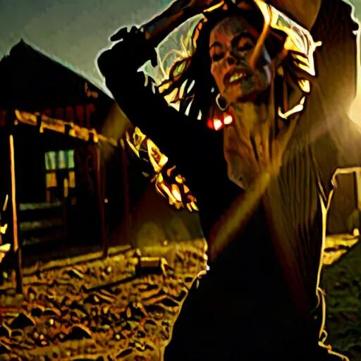 Cowboy style artwork generated locally on Promptus AI.