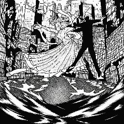 Manga cartoon designed by Promptus AI generator