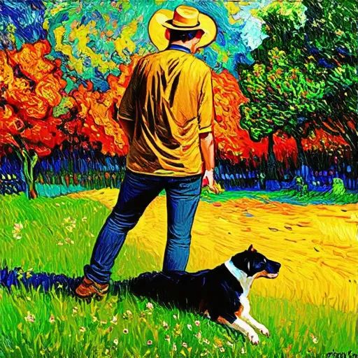 Van Gogh art style A generator