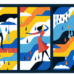 Iconic Bauhaus movement AI image 