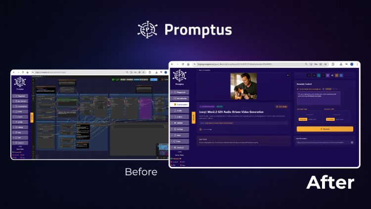 comfyui vs promptus