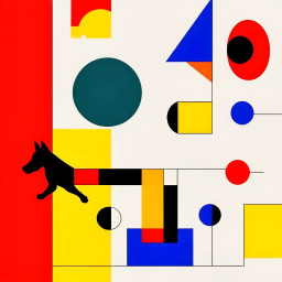 Bauhaus style AI image