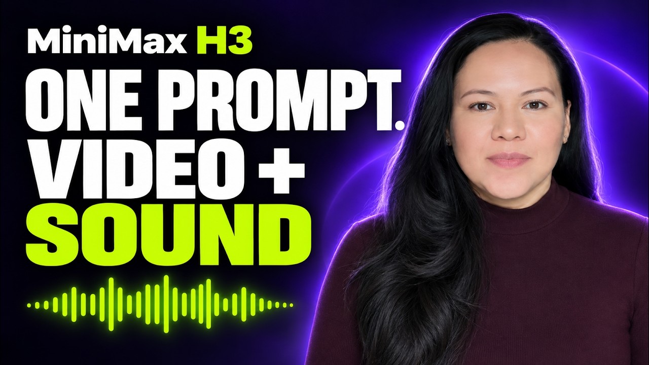MiniMax H3 video and audio generation workflows in ComfyUI inside Promptus