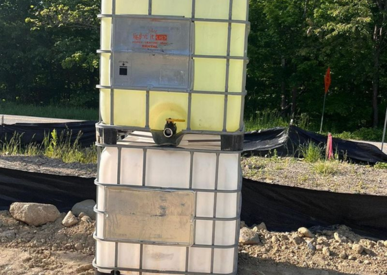 300 gallon water tank for rent