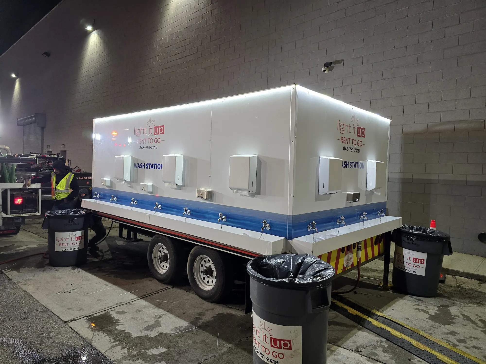 wash water tank for rent