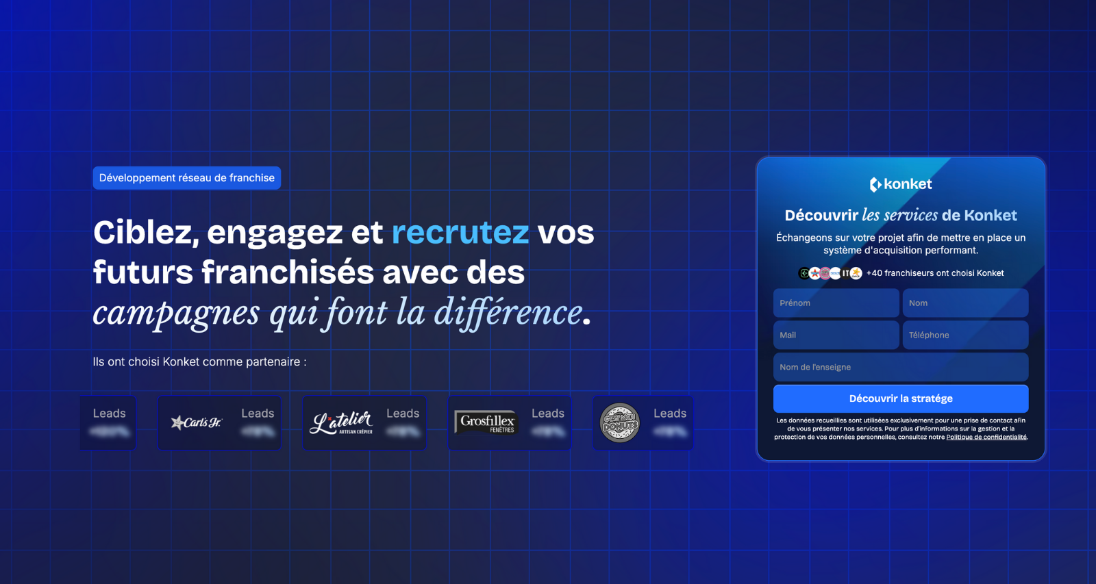 recrutement en franchise