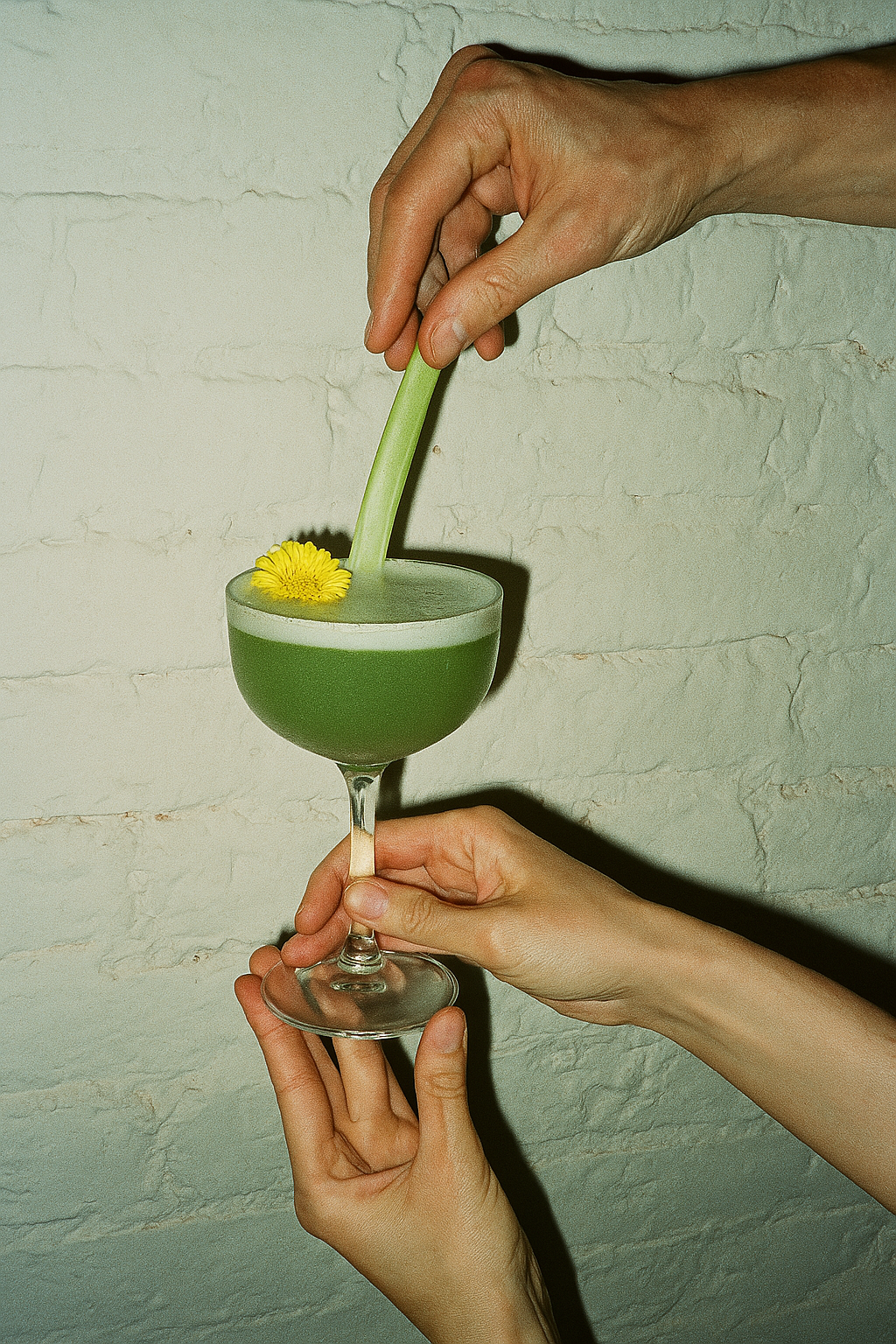 Green Bean cocktail made with Supergay Organic Vodka