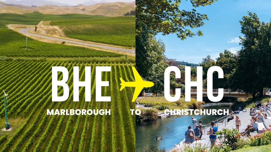 From the Vineyards of Blenheim to the Garden City of Christchurch
