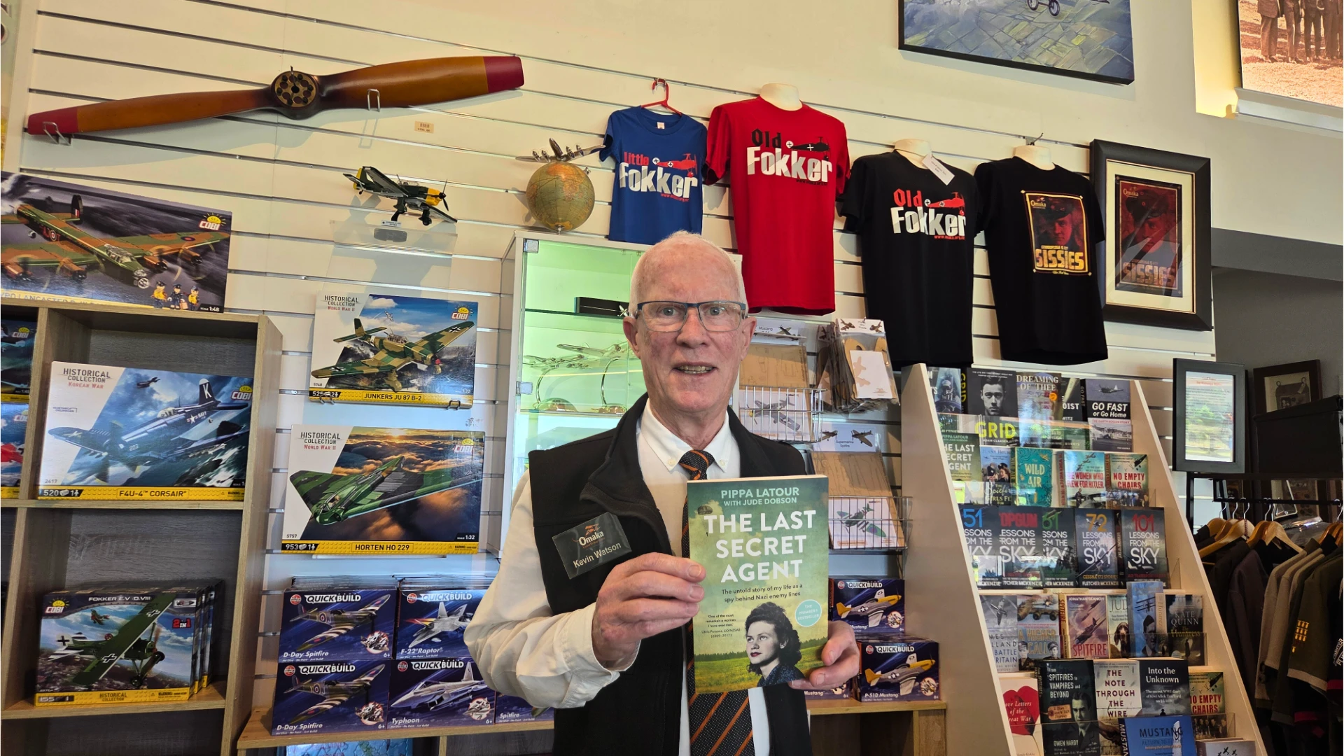 Omaka Museum's Kevin Watson reviews "The Last Secret Agent"