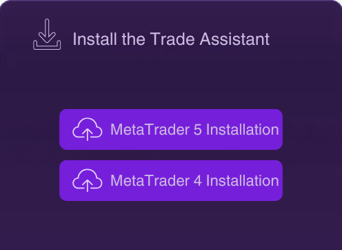 The second step of installing MetaEdge's Trade Assistant. 