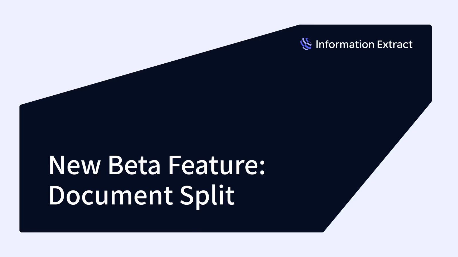 Upstage Information Extract Gets Document Split Beta 