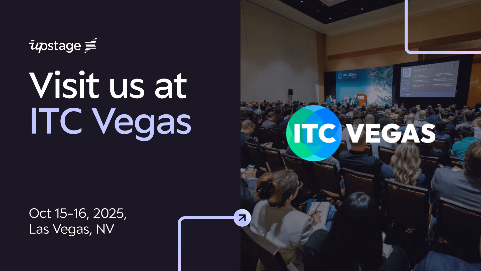 Meet Upstage at ITC Vegas 2025