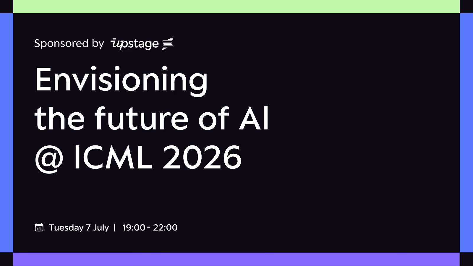Envisioning the future of AI @ ICML 2026
