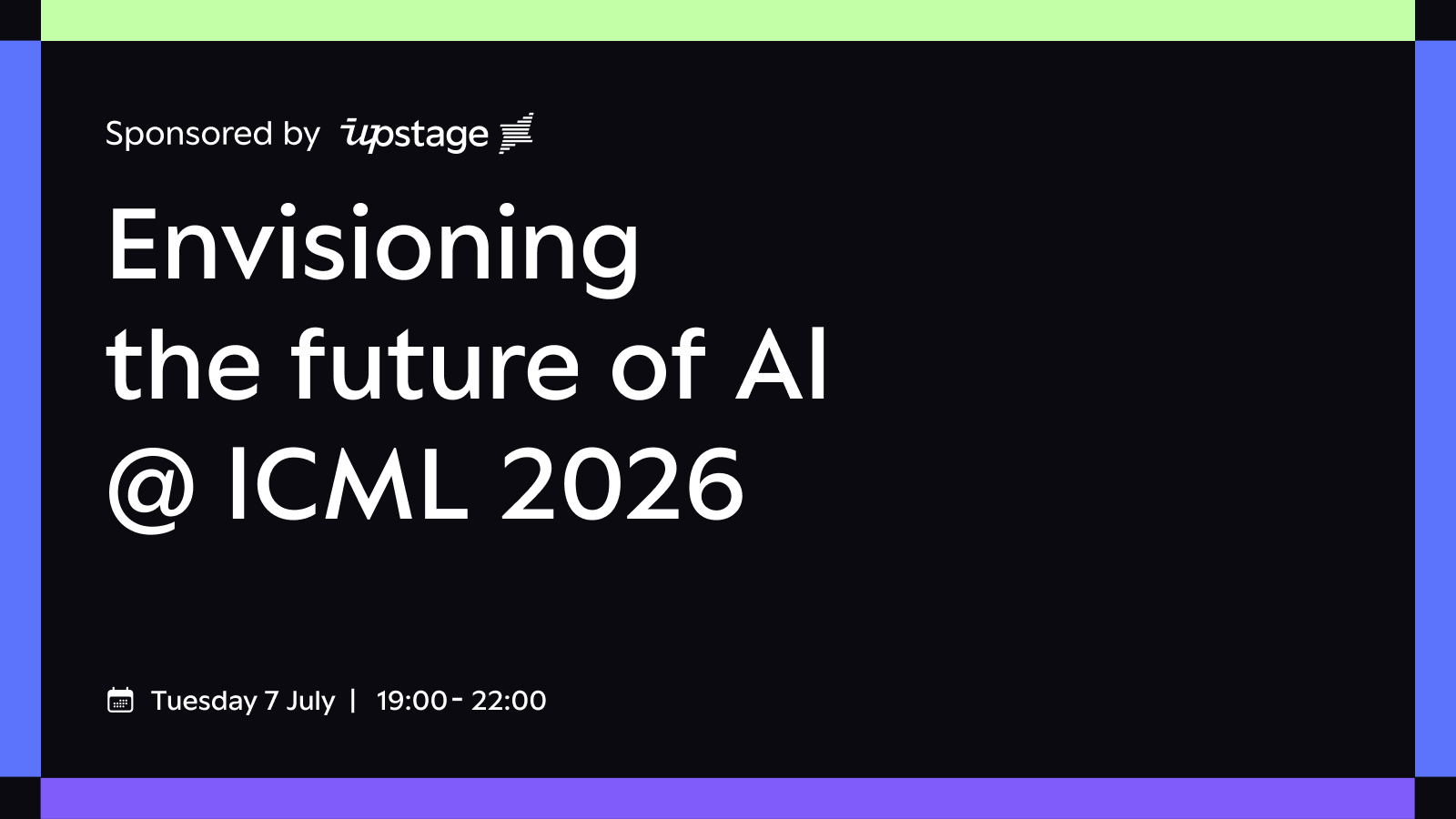 Envisioning the future of AI @ ICML 2026